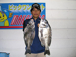 チヌダービー釣果